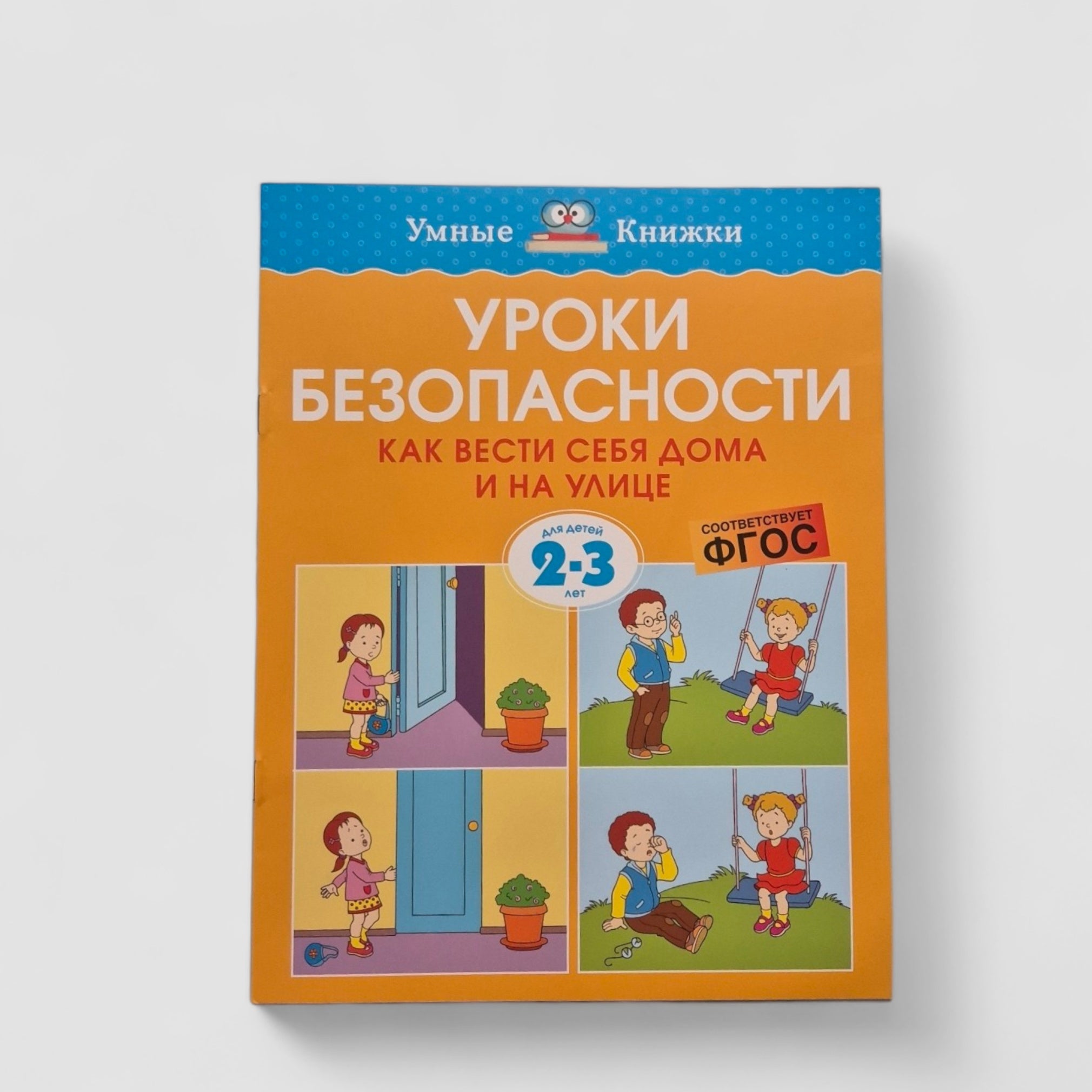 Уроки безопасности. Как вести себя дома и на улице (2-3 года)